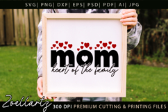 Mothers Day SVG for Cricut Mummy Mama Mom T-shirt Mug Design Product Image 3