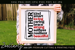 Mothers Day SVG for Cricut Mommy Mom Mama T-shirt Mug Design Product Image 2