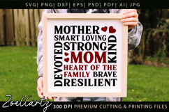 Mothers Day Subway Art SVG Mummy Mama Mom T-shirt Mug Design Product Image 3
