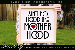 Motherhood Mom SVG for Cricut Mothers Day T-shirt Mug Design Product Image 4