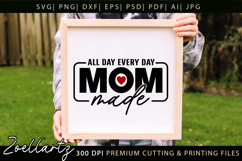 Mothers Day SVG for Cricut Mama Mummy Mom T-shirt Mug Design Product Image 4