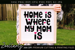 Mothers Day SVG for Cricut Mommy Mom Mama T-shirt Mug Design Product Image 4