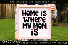 Mothers Day SVG for Cricut Mommy Mom Mama T-shirt Mug Design Product Image 4