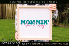 Funny Mom Life SVG for Cricut Mothers Day T-shirt Mug Design Product Image 3