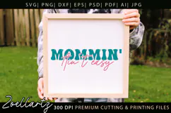 Funny Mom Life SVG for Cricut Mothers Day T-shirt Mug Design Product Image 3