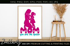 Mothers Day SVG for Cricut Mommy Mom Mama T-shirt Mug Design Product Image 2
