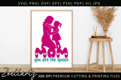 Mothers Day SVG for Cricut Mommy Mom Mama T-shirt Mug Design Product Image 2