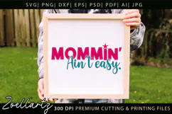 Mothers Day SVG Mama Mommy She Is Mom T-shirt Mug Design Product Image 4