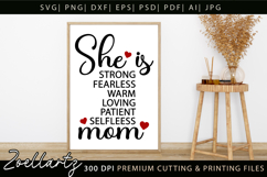 Mothers Day SVG for Cricut Mama Mummy Mom T-shirt Mug Design Product Image 5