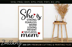 Mothers Day SVG for Cricut Mama Mummy Mom T-shirt Mug Design Product Image 5