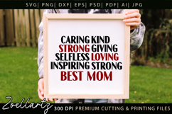 Mothers Day SVG for Cricut Mama Mummy Mom T-shirt Mug Design Product Image 3