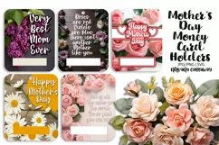 Mother's Day Money Card Holder Moms in the World| Printable Product Image 2