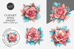 Mothers Day Flowers Clipart Product Image 1