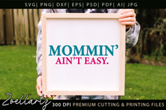 Funny Mom Life SVG for Cricut Mothers Day T-shirt Mug Design Product Image 4