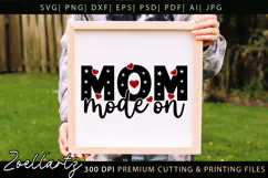 Funny Mom Life SVG for Cricut Mothers Day T-shirt Mug Design Product Image 5