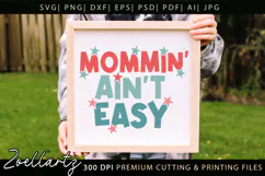 Funny Mom Life SVG for Cricut Mothers Day T-shirt Mug Design Product Image 3