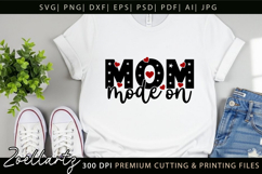 Funny Mom Life SVG for Cricut Mothers Day T-shirt Mug Design Product Image 6