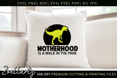Funny Mom Life SVG for Cricut Mothers Day T-shirt Mug Design Product Image 3