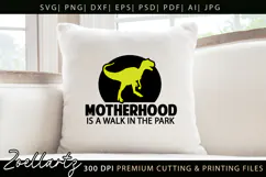 Funny Mom Life SVG for Cricut Mothers Day T-shirt Mug Design Product Image 3
