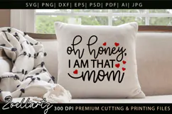 That Mom SVG Mama Life SVG Mothers Day T-shirt Mug Design Product Image 3