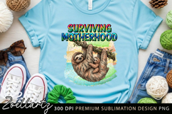Mothers Day Sublimation PNG Funny Mom T-shirt Mug Design Product Image 3