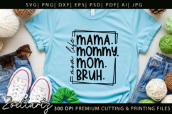 Mothers Day SVG for Cricut Mommy Mom Mama T-shirt Mug Design Product Image 6