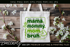 Funny Mom Life SVG for Cricut Mothers Day T-shirt Mug Design Product Image 5