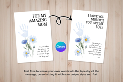 Mother Day Handprint Printable Editable PDF Product Image 8