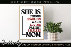 Mothers Day SVG for Cricut Mama Mummy Mom T-shirt Mug Design Product Image 1