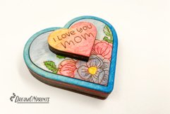 Mother's Day Jewelry Box Laser Cut Design Product Image 3