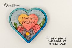 Mother's Day Jewelry Box Laser Cut Design Product Image 2