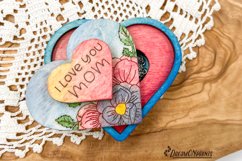 Mother's Day Jewelry Box Laser Cut Design Product Image 6
