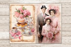 Mothers Day Junk Journal Pages, Victorian Ephemera, GlamArtZhanna, Family Junk Journal Kit, Mommy Collage Pages, Vintage Digital Collage Sheet, Children Junk Journal Paper, Mom And Baby Scrapbook Paper, Mom With Kids Journal Card, Woman Journal Printable