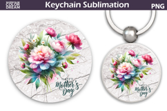 Happy Mothers Day Keychain | Mothers Day Key Keychain Product Image 1