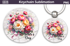 Happy Mothers Day Keychain | Mothers Day Key Keychain Product Image 1