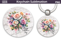 Happy Mothers Day Keychain | Mothers Day Key Keychain Product Image 1