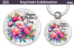 Happy Mothers Day Keychain | Mothers Day Key Keychain Product Image 1