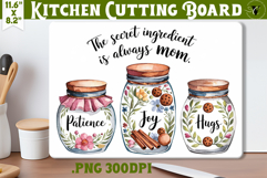 Kitchen Cutting Board | Mother&#039;s Day | The secret ingredient Product Image 1