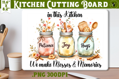 Kitchen Cutting Board | Mother&#039;s Day | Mom&#039;s kitchen Product Image 1