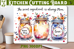 Kitchen Cutting Board | Mother&#039;s Day | The secret ingredient Product Image 1