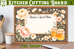 Cutting Board | Mother&#039;s Day | Recipe for a Special Mom Product Image 1