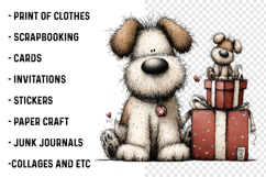 Mother's Day Mama Dog Whimsical Clipart Product Image 2
