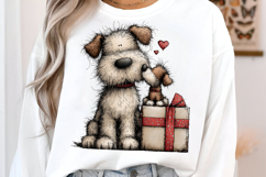 Mother's Day Mama Dog Whimsical Clipart Product Image 3