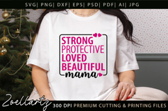 Mothers Day SVG for Cricut Mommy Mom Mama T-shirt Mug Design Product Image 2