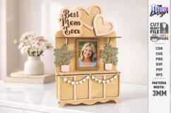 Mother's Day Miniature Roombox Laser Cut | 3D Layered Boxes Product Image 1