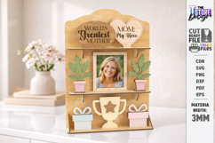Mother's Day Miniature Roombox Laser Cut | 3D Layered Boxes Product Image 1