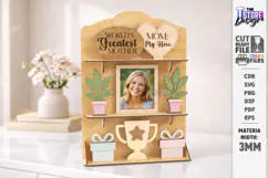 Mother's Day Miniature Roombox Laser Cut | 3D Layered Boxes Product Image 1