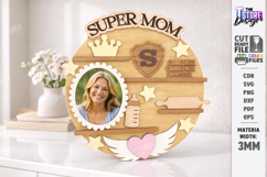 Mother's Day Miniature Roombox Laser Cut | 3D Layered Boxes Product Image 1