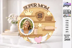Mother's Day Miniature Roombox Laser Cut | 3D Layered Boxes Product Image 1