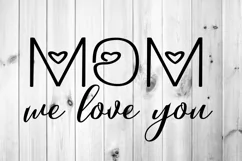 Mother Day SVG. Mom SVG. Mom Heart. Mother Birthday. Product Image 2